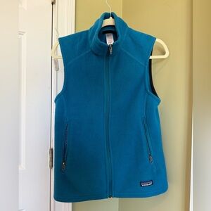 Patagonia Synchilla Full-Zip Fleece Vest - Women's Medium - Blue